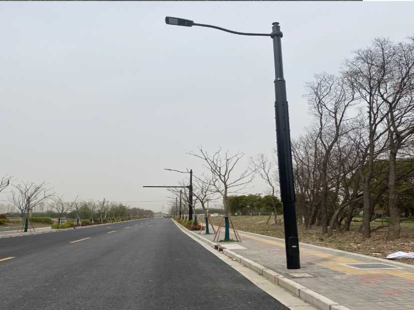 密山市上海综合杆 太阳能路灯工程